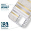 Case-Mate Pearl Stripes MagSafe – perlamutru dekoruotas dėklas, skirtas iPhone 14 Plus (Pearl Stripes)
