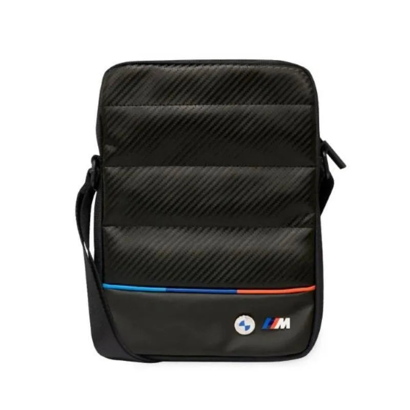 BMW Carbon&Nylon Tricolor – Planšetės krepšys 10" (Juodas)