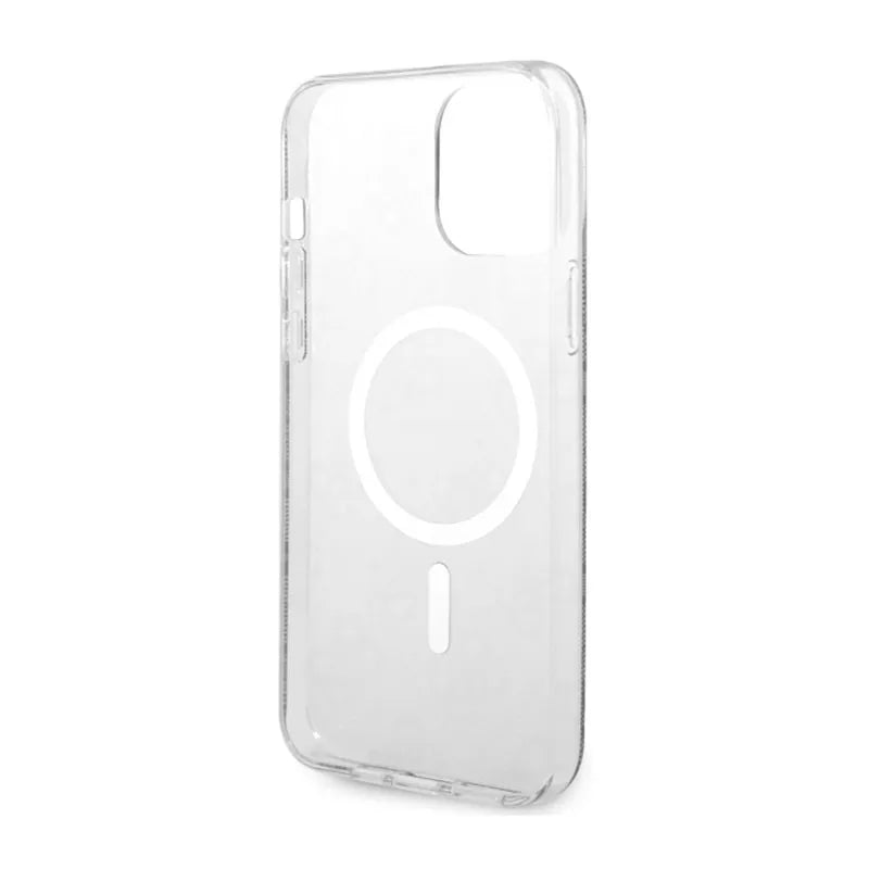 Guess 4G MagSafe – dėklas iPhone 13 Pro Max (juodas)