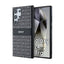 DKNY „Leather Mono Stripe & Metal Logo“ – Samsung Galaxy S24 Ultra dėklas (juodas)