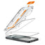 „Crong EasyShield“ 2-Pack – grūdintas stiklas „iPhone 16 Plus“ / „iPhone 15 Plus“ (2 vnt.)