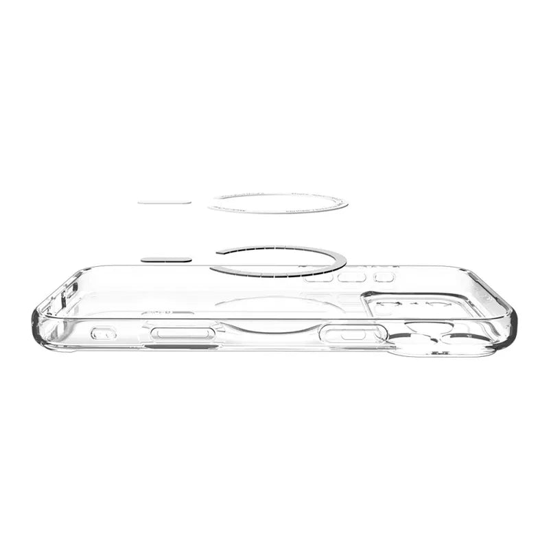 Spigen Ultra Hybrid Mag MagSafe – dėklas iPhone 17 Pro (Frost White)