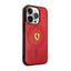 Ferrari Translucent MagSafe – dėklas iPhone 14 Pro (raudonas)