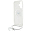 Karl Lagerfeld Crossbody IML Karl Head MagSafe – dėklas iPhone 16 (skaidrus)