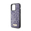 Guess Rhinestone Metal Logo – dėklas „iPhone 15 Pro Max“ (rožinis)