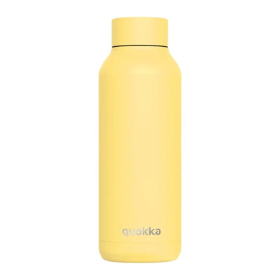 Quokka Solid – Nerūdijančio plieno termo butelis 510 ml (Šviesiai geltonas)