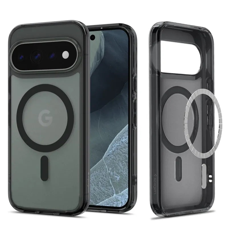Spigen Ultra Hybrid Mag MagSafe - Dėklas Google Pixel 11 Pro (šerkšno juoda)