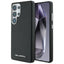 Karl Lagerfeld Saffiano Full Wrapped Elongated Metal Logo MagSafe dėklas Samsung Galaxy S25 Ultra telefonui (juodas)
