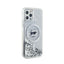 Karl Lagerfeld Liquid Glitter Choupette Head MagSafe – iPhone 12 / iPhone 12 Pro dėklas (skaidrus)