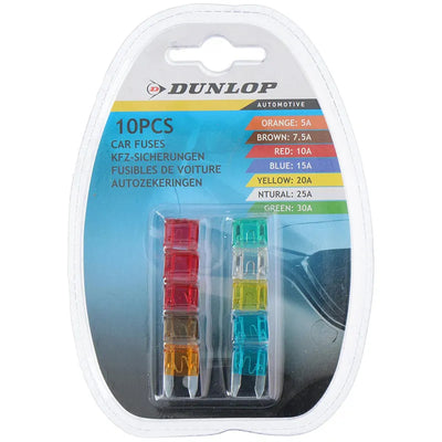 Dunlop - Automobiliniai saugikliai, 10 vnt.