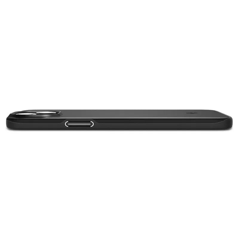 Spigen Thin Fit – dėklas iPhone 15 (juodas)