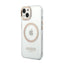 Guess Metal Outline MagSafe - Dėklas iPhone 14 Plus (Skaidrus)
