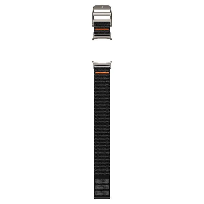 Spigen DuraPro Flex – dirželis Samsung Galaxy Watch Ultra 47 mm (2025/2024) (juodas)