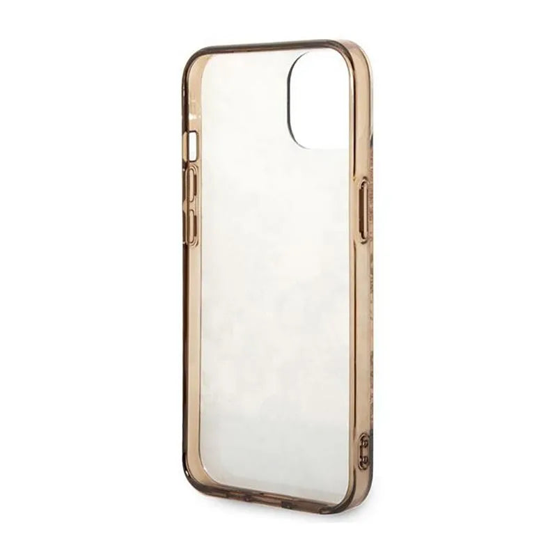 Guess Porcelain Collection – dėklas iPhone 14 Plus (Ochre)