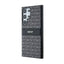 DKNY „Leather Mono Stripe & Metal Logo“ – Samsung Galaxy S24 Ultra dėklas (juodas)