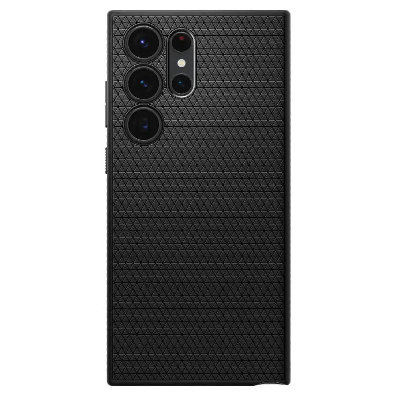 Spigen Liquid Air – dėklas Samsung Galaxy S23 Ultra (matinė juoda)
