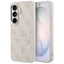 Guess 4G Embossed Ring MagSafe – Samsung Galaxy S26 dėklas (rožinis)