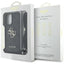 „Guess 4G Big Logo Cord Strap Crossbody“ – dėklas „iPhone 16 Plus“ (juodas)