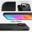 Spigen Thin Fit – dėklas iPhone 15 (juodas)
