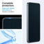 Spigen GLAS.TR EZ FIT 2-Pack – grūdintas stiklas, skirtas Samsung Galaxy A56 5G / S24 FE (2 vienetai)