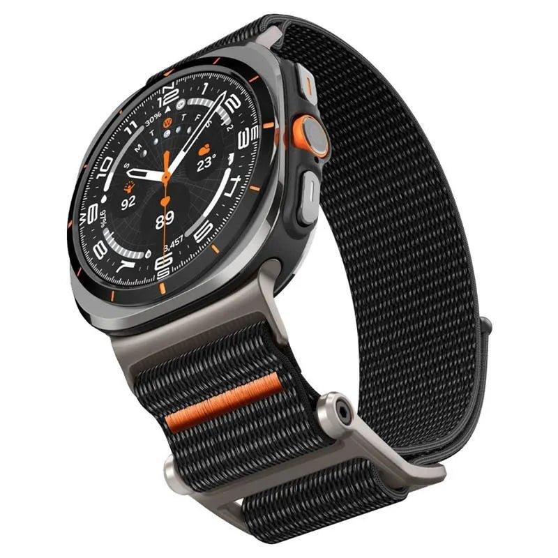 Spigen DuraPro Flex – dirželis Samsung Galaxy Watch Ultra 47 mm (2025/2024) (juodas)