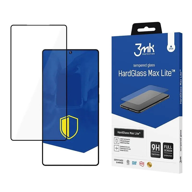 3mk HardGlass Max Lite – Grūdintas stiklas skirtas Samsung Galaxy S25 Ultra (juodas)