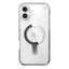 Speck Presidio Perfect-Clear ClickLock & MagSafe – iPhone 16 Plus dėklas (skaidrus / chromuota apdaila / Serene Silver)