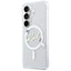 Karl Lagerfeld IML KC Script MagSafe – Samsung Galaxy S26 dėklas (skaidrus)