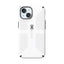 Speck Candyshell Grip MagSafe – dėklas, skirtas iPhone 17e / 16e / 15 / 14 / 13 (baltas / juodas)