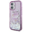 Hello Kitty Liquid Glitter 50TH Anniversary Party – dėklas, skirtas iPhone 16 (violetinis)