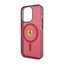 Ferrari Translucent MagSafe – dėklas iPhone 14 Pro (raudonas)