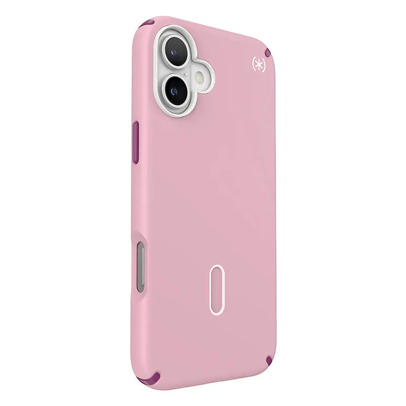 Speck Presidio2 Pro ClickLock & MagSafe – iPhone 16 Plus dėklas (Wednesday Pink / Boysenberry Purple / White)
