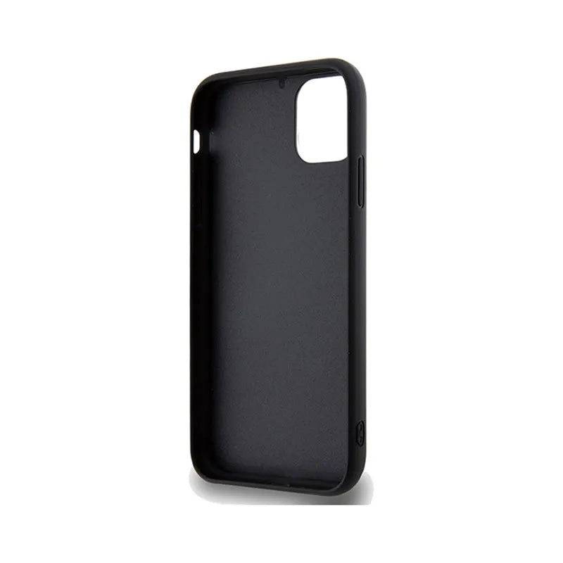 Guess Sequin Script Metal - Dėklas iPhone 11 (Juodas)