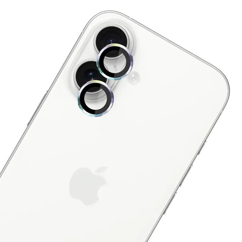3mk Lens Protection Pro – kameros objektyvo stiklas, skirtas iPhone 17 (vaivorykštinis)