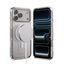 Crong Clear MAG Cover – MagSafe dėklas iPhone 17 Pro Max (skaidrus)