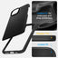 Spigen Thin Fit – dėklas iPhone 15 (juodas)