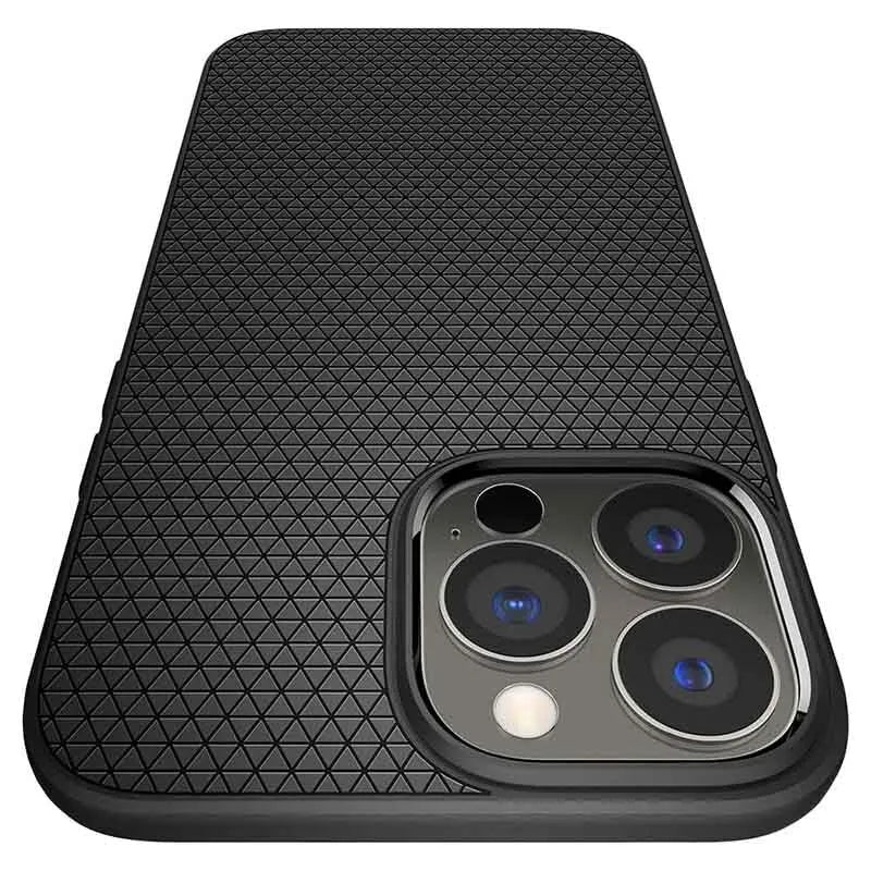 Spigen Liquid Air – Dėklas, skirtas iPhone 13 Pro (Juodas)