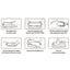 Crong EasyShield 2-Pack – Grūdintas stiklas skirtas iPhone 17e / 16e / 14 / 13 / 13 Pro (2 vnt.)