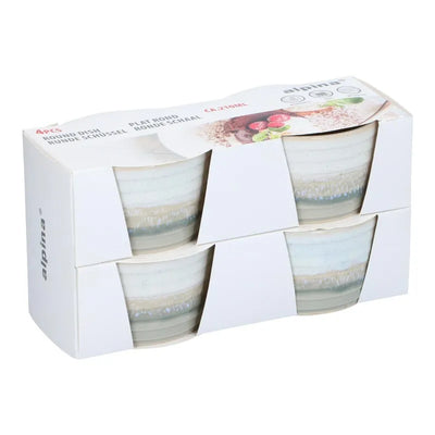 Alpina – Keraminės kepimo formelės 10,2x6 cm (4 vnt.)