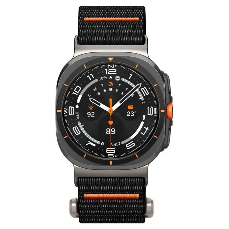 Spigen DuraPro Flex – dirželis Samsung Galaxy Watch Ultra 47 mm (2025/2024) (juodas)