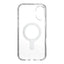 Speck Presidio Perfect-Clear ClickLock & MagSafe – iPhone 16 Plus dėklas (skaidrus / chromuota apdaila / Serene Silver)