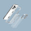 Moshi iGlaze MagSafe – Dėklas iPhone 17 (Luna Silver)