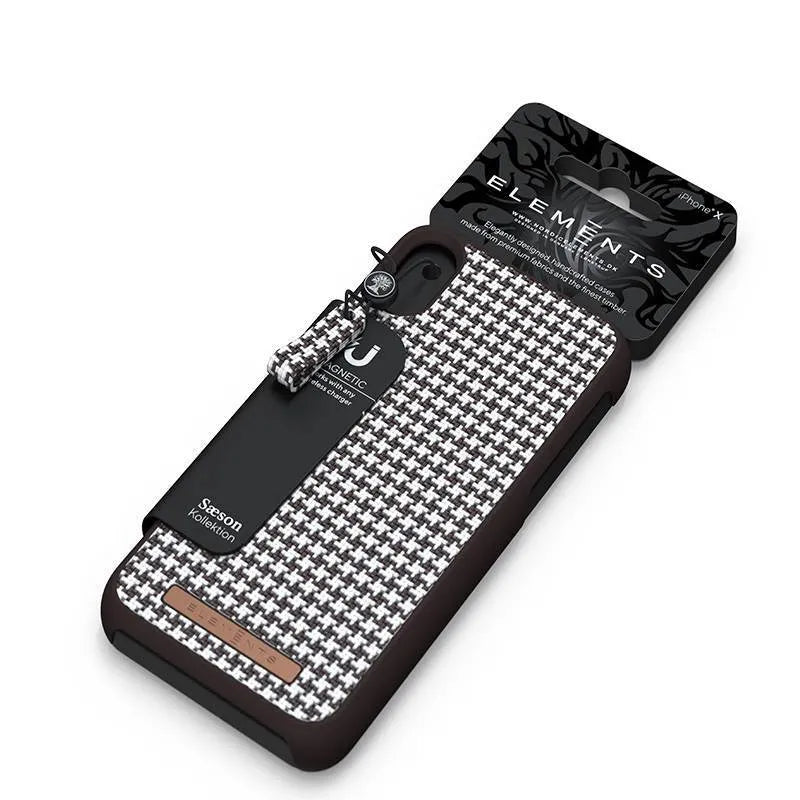 Nordic Elements Saeson Idun – Dėklas iPhone Xs Max (tamsiai rudas)