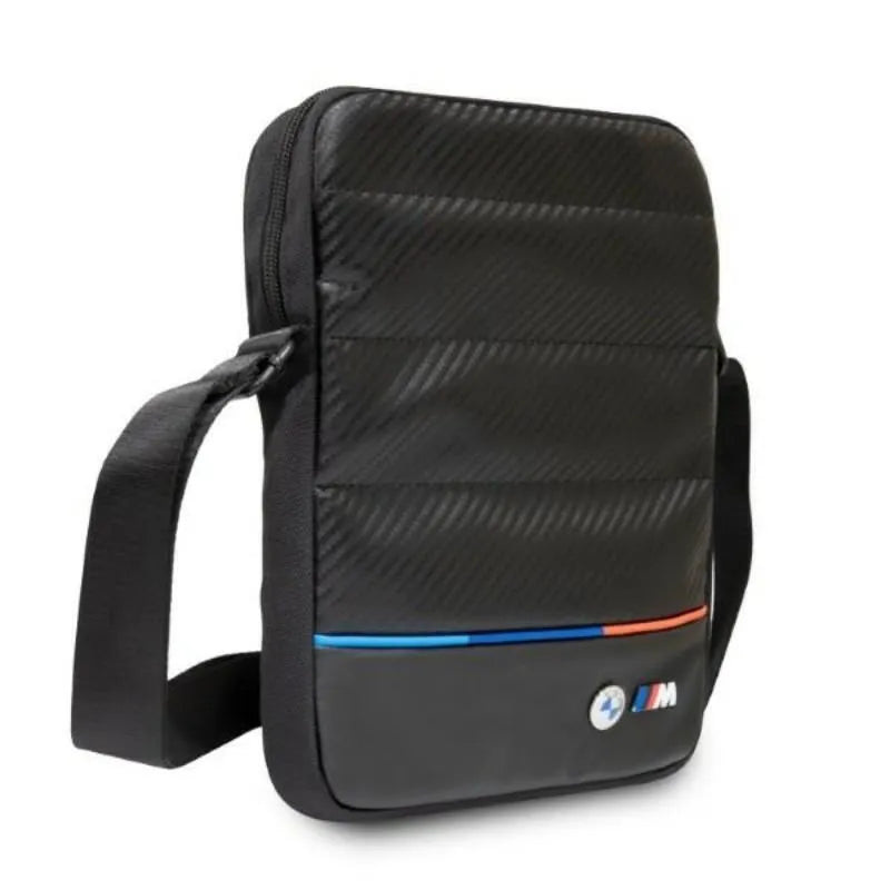 BMW Carbon&Nylon Tricolor – Planšetės krepšys 10" (Juodas)