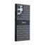 DKNY „Leather Mono Stripe & Metal Logo“ – Samsung Galaxy S24 Ultra dėklas (juodas)