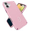 Speck Presidio2 Pro ClickLock & MagSafe – iPhone 16 Plus dėklas (Wednesday Pink / Boysenberry Purple / White)