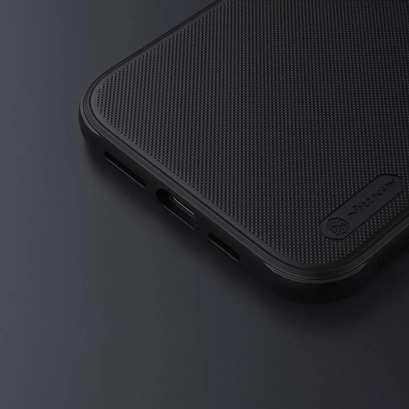 Nillkin Super Frosted Shield Pro – dėklas Apple iPhone 12 Pro Max (raudonas)
