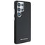 Karl Lagerfeld Saffiano Full Wrapped Elongated Metal Logo MagSafe dėklas Samsung Galaxy S25 Ultra telefonui (juodas)