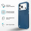 Speck Presidio2 Grip MagSafe dėklas – iPhone 18 Pro / 17 Pro (Deep Sea)
