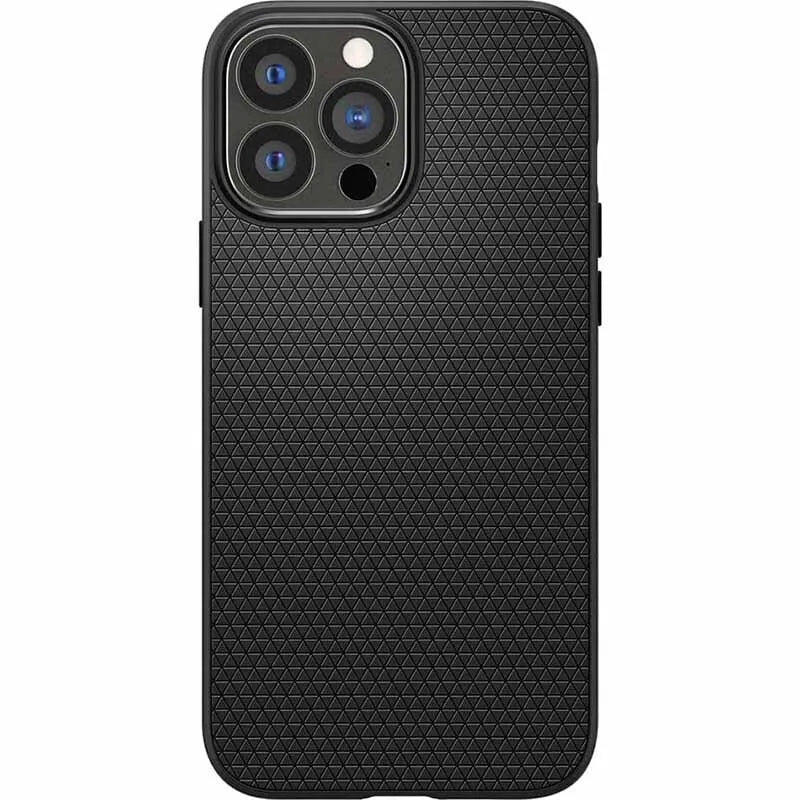 Spigen Liquid Air – Dėklas, skirtas iPhone 13 Pro (Juodas)
